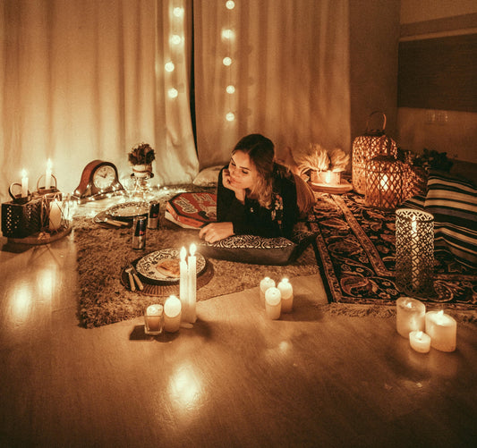 Candles in home decor